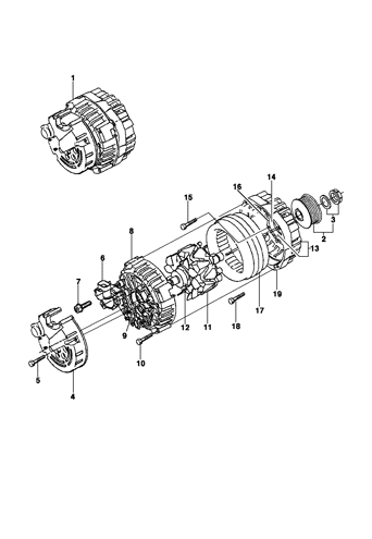 Imagem de Alternador 100A VALEO