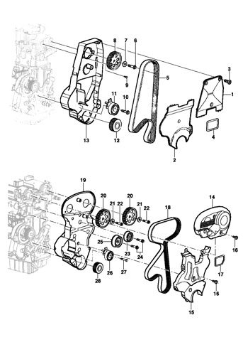 Imagem de Distribuição do motor