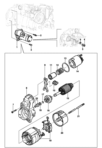 Imagem de Motor de partida VALEO