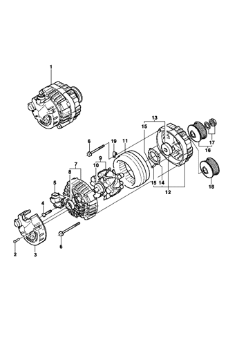 Imagem de Alternador 100A VALEO