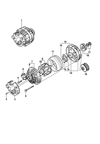Imagem de Alternador 120A VALEO