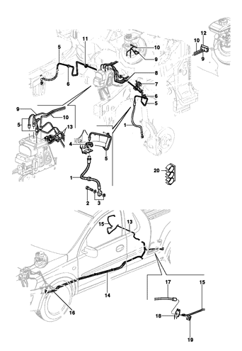 Imagem de Linha de freio com ABS - Pick-up