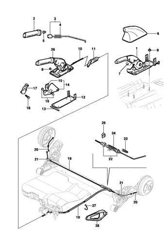 Imagem de Freio de estacionamento - Sedan/Hatch/Pick-up