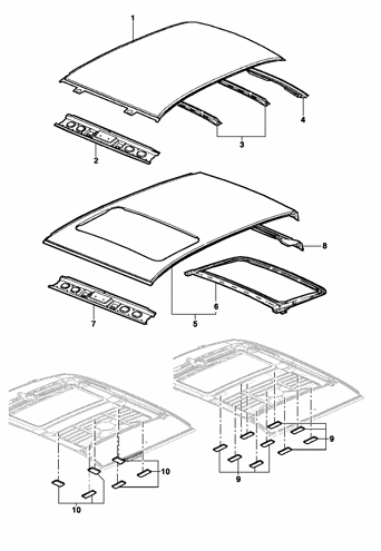 Imagem de Painel do teto - Sedan/Hatch