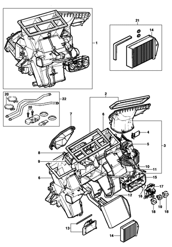 Imagem de Módulo do aquecedor - Sedan/Hatch/Pick-up