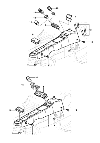 Imagem de Console - Sedan/Hatch/Pick-up
