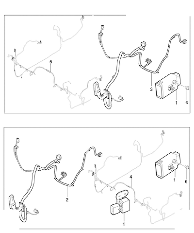 Imagem de Pacote acessórios para vidros elétricos (2012–2020) JP69