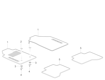 Imagem de Carpete e assoalho (LHD, X88) (2012–2024)