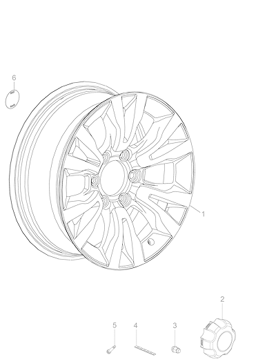 Imagem de Rodas de alumínio 18 x 7,5 com acessórios e acabamento completo