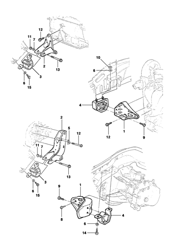Imagem de Fixação do motor