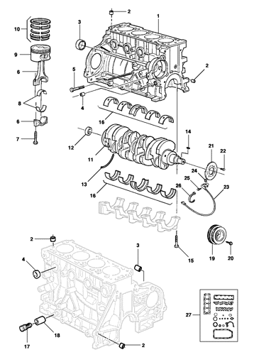 Imagem de Bloco do motor