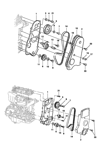 Imagem de Distribuição do motor