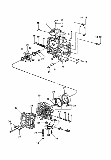 Imagem de Corpo de válvulas e bomba de óleo da transmissão automática