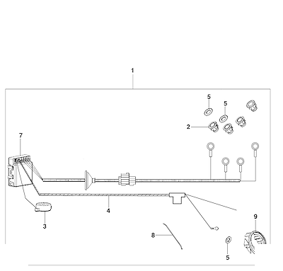 Imagem de Kit sensor de objeto traseiro para assistência de estacionamento avançada