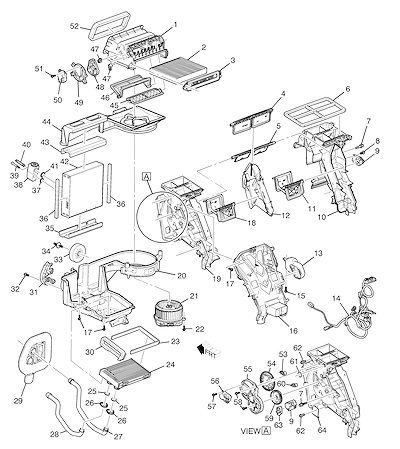 Imagem de Conjunto ar-condicionado e módulo do aquecedor controle automático (2018–2019)