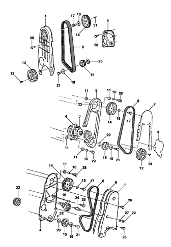 Imagem de Distribuição do motor 