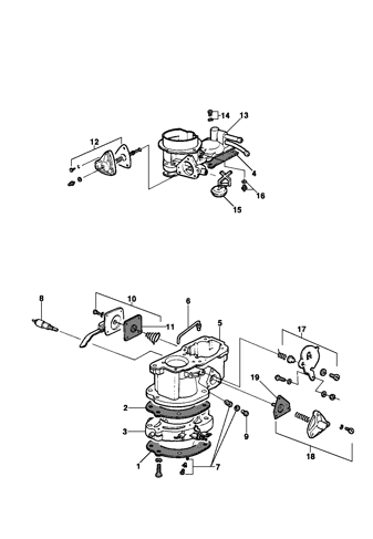 Imagem de Carburador de corpo simples 1.6l gasolina - Brosol