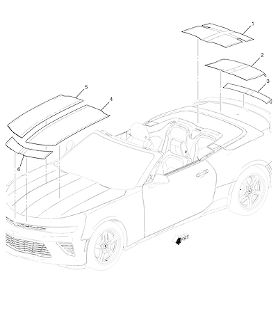 Imagem de Faixas rally e decalques para carroceria (2016–2018)