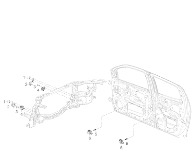 Imagem de Sistema airbag com componentes para volante e painel de instrumentos