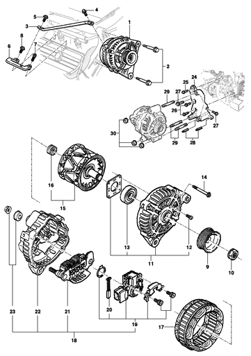 Imagem de Alternador 120A
