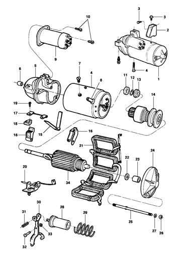 Imagem de Motor de partida - arno