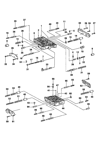 Imagem de Corpo de válvulas da transmissão automática MS2