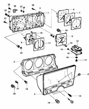 Imagem de Painel de instrumentos e indicadores