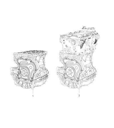 Imagem de Conjunto motor gasolina e motor parcial (LIJ)