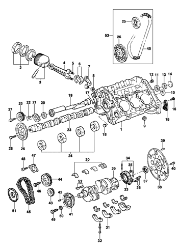 Imagem de Bloco de Cilindros - Motor L35/LG3/LW9