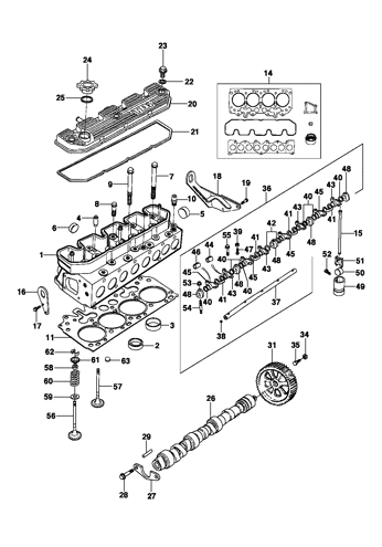 Imagem de Cabeçote - Motor LK6