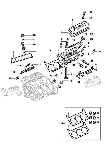 Imagem de Cabeçote - Motor L35/LG3/LW9