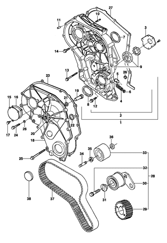 Imagem de Distribuição - Motor LK6