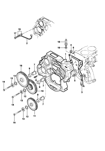 Imagem de Distribuição - Motor LJ6/LLK