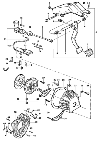 Imagem de Embreagem - Motor LK6/LM3/LN2/LG1