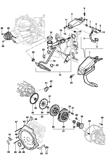 Imagem de Embreagem - Motor LJ6/LLK/L35/LG3/LW9