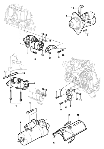 Imagem de Motor de partida 