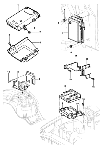 Imagem de Módulo de controle eletrônico do motor 