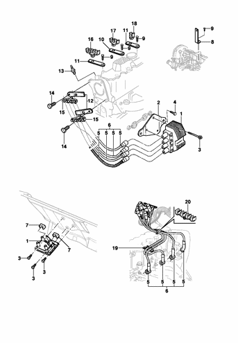 Imagem de Sistema de ignição, cabos, velas, unidade - Motor LM3/LN2/LG1