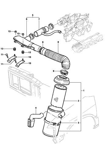 Imagem de Filtro de Ar - Motor gasolina LN2