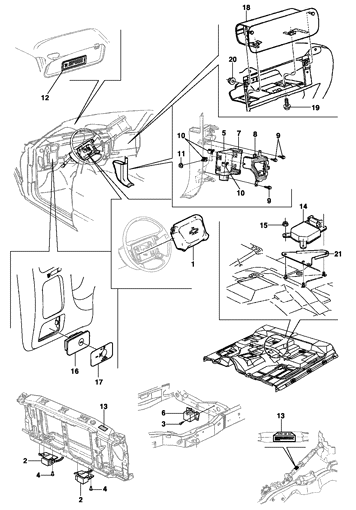Imagem de Sistema air-bag