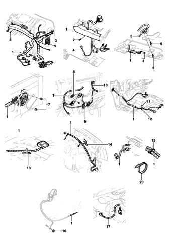 Imagem de Chicote do painel de instrumentos