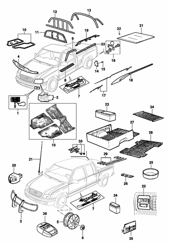 Imagem de Acessórios - Pick-Up
