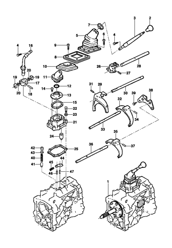 Imagem de Controle de mudanças da transmissão - Opção M37 - ZF 