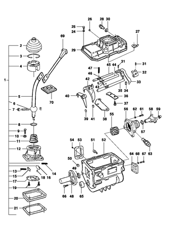 Imagem de Controle de mudanças da transmissão - Opção M48 - EATON