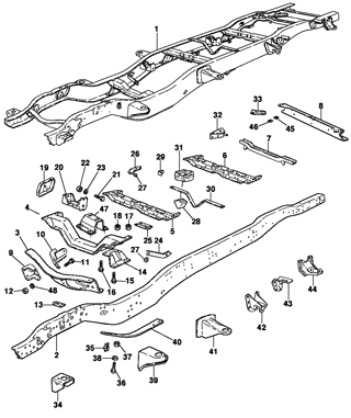 Imagem de Chassi - GMC 6100 - 6150