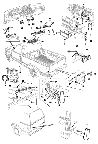 Imagem de Iluminação externa - Pick-up - GrandBlazer - 3500HD