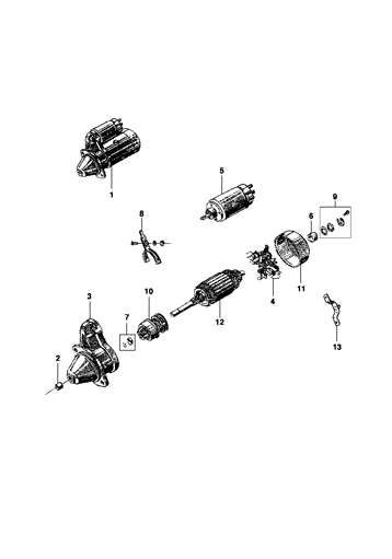 Imagem de Motor de partida BOSCH