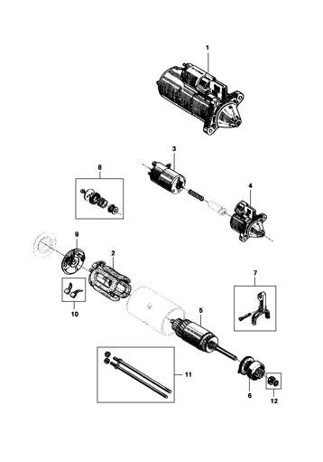Imagem de Motor de partida ARGELITE