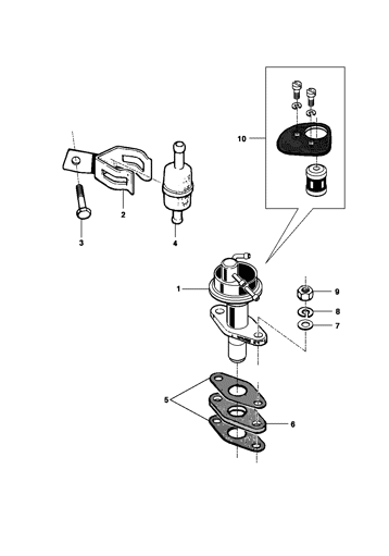 Imagem de Bomba de combustível - gasolina 