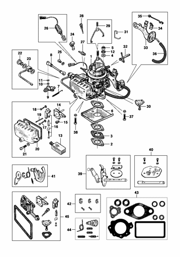 Imagem de Sistema de combustível - motor gasolina